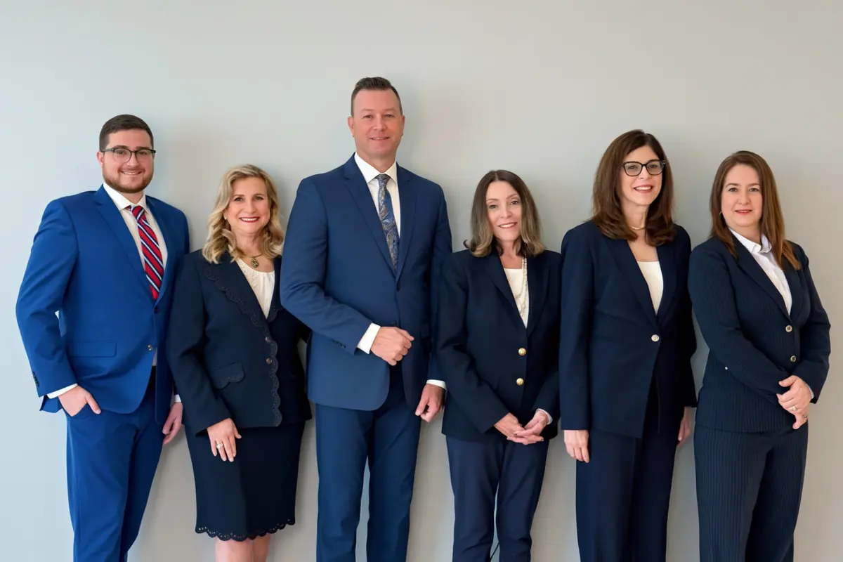 The attorneys of Birnbaum, Lippman & Gregoire outside the firm's Fort Lauderdale office